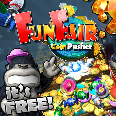 FunFair Coin Pusher - for ipad, iphone, android.