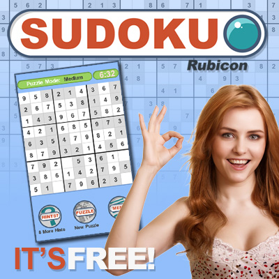 Sudoku Rubicon - game app for ipad, iphone, android